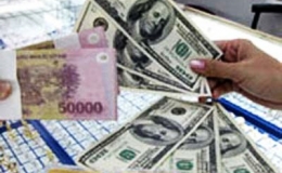 Giá USD ngân hàng tăng trở lại mốc 20.900 đồng/USD